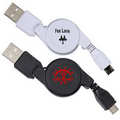 Retractable USB Cable Adapter